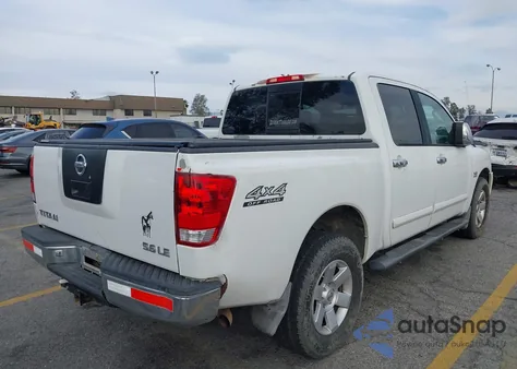 2004 Nissan Titan Le из США, поврежденный, VIN 1N6AA07BX4N565919
